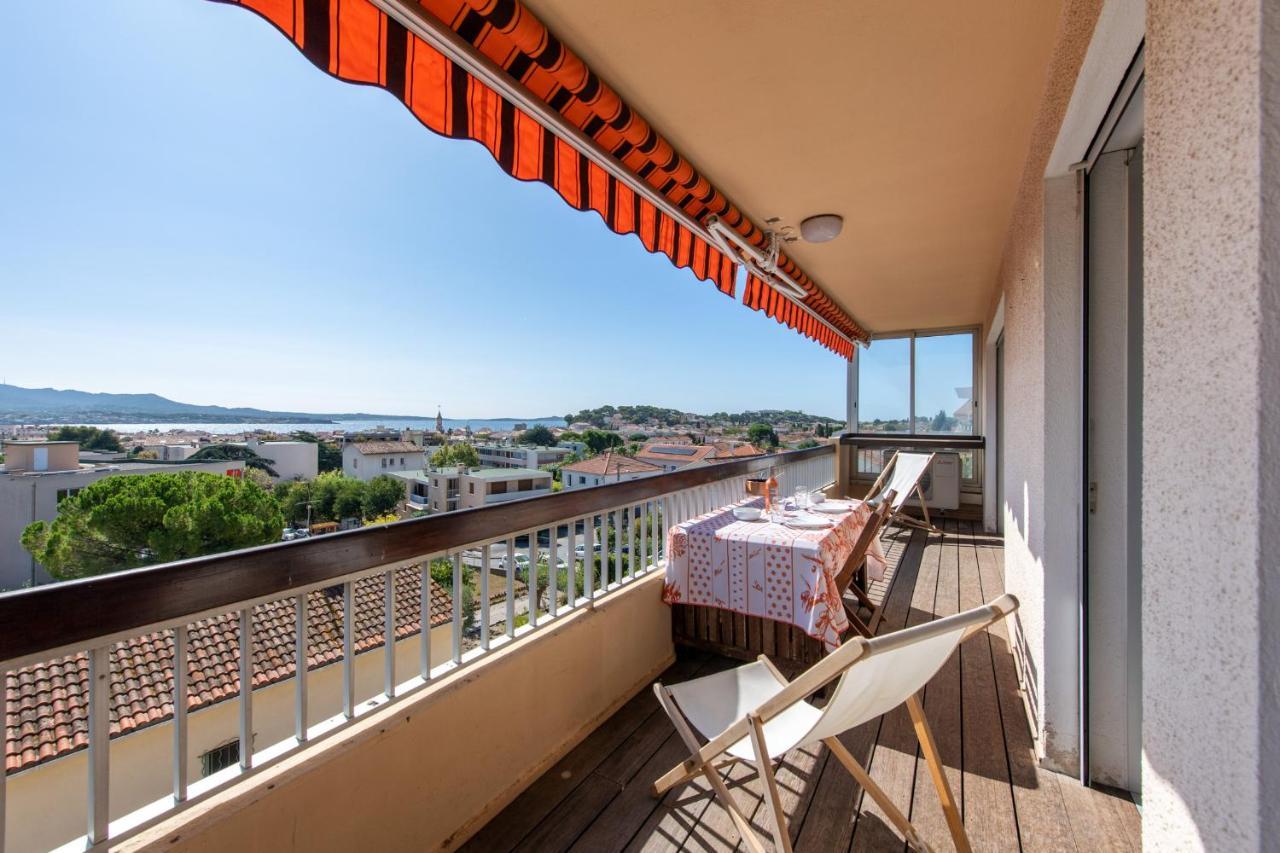 Le Cadet - Vue Panoramique Ville Et Baie De Sanary Sur Mer, Parking & Terrasse - 2 A 4 Pers Eksteriør billede